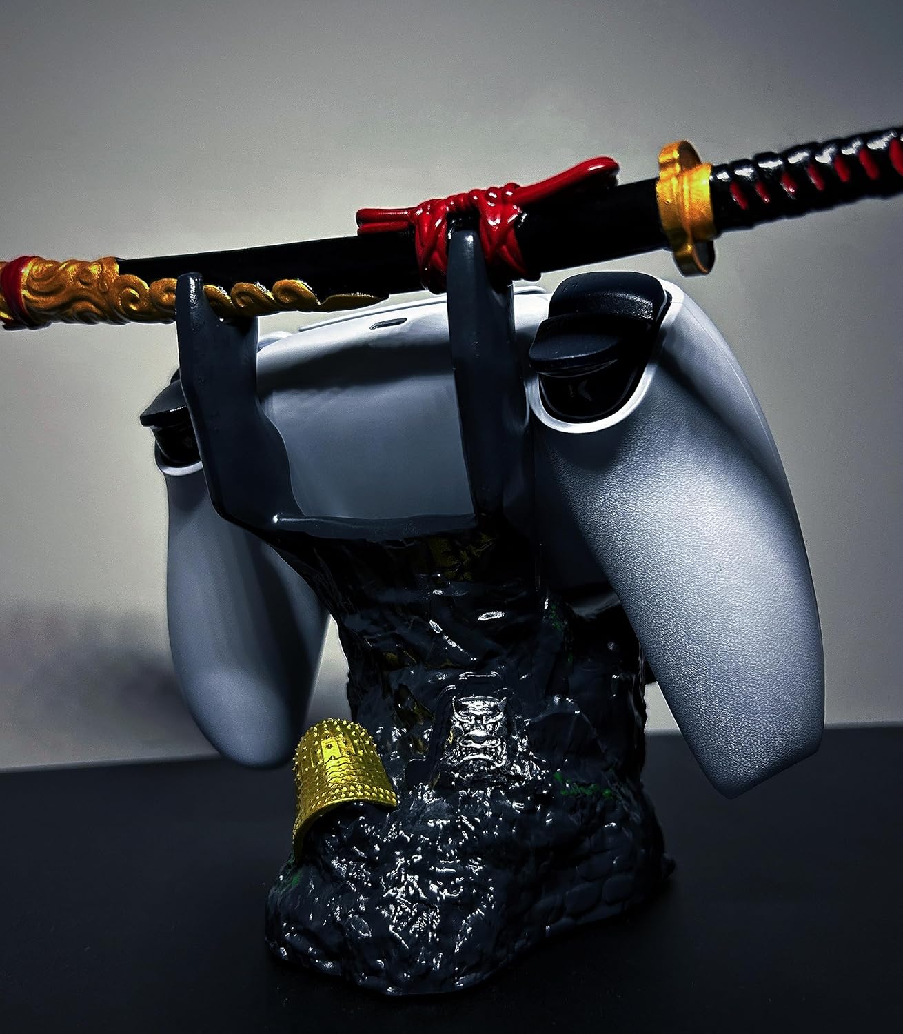 Samurai Mask Gaming Controller Holder