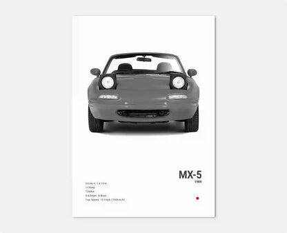 JDM Legends Car Art Prints