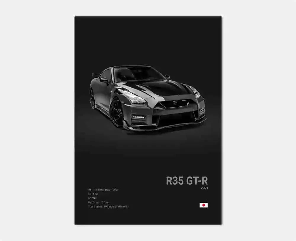 JDM Legends Car Art Prints