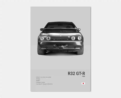 JDM Legends Car Art Prints
