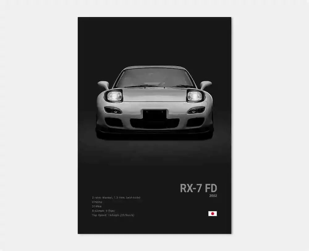 JDM Legends Car Art Prints
