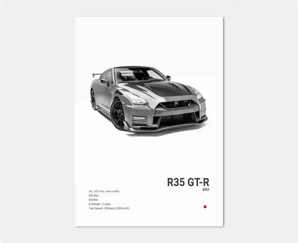 JDM Legends Car Art Prints