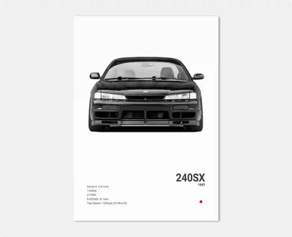 JDM Legends Car Art Prints
