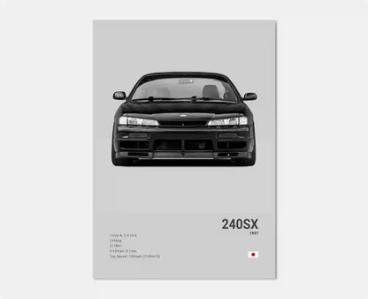 JDM Legends Car Art Prints