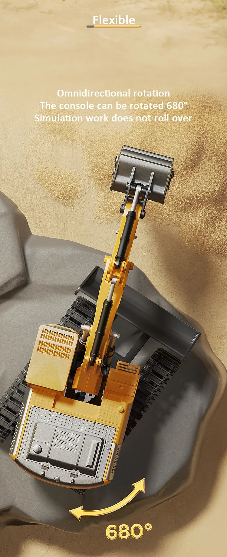 Remote Control Excavator