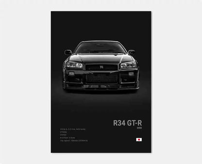 JDM Legends Car Art Prints