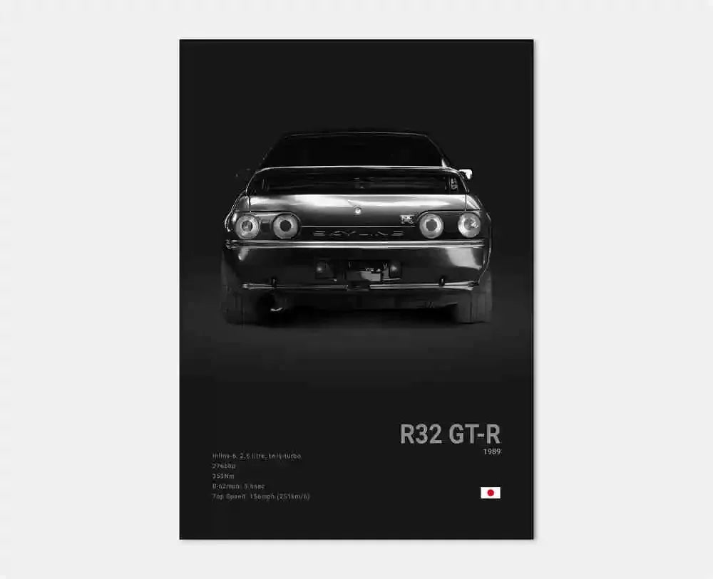 JDM Legends Car Art Prints